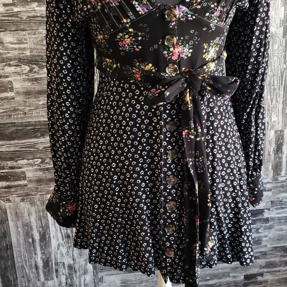 Free People Wonderland Long sleeve Dress Small - Picture 3 of 16